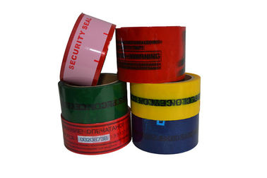 Full Residue Security Seal Tape Bopp Film Arcylic Pressure Adhesive