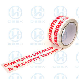 Security Void Tape / Printed Packing Tape Resistance Based Material
