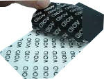 Panton Color Self Adhesive Labels Printing Material 80gsm Glassine Liner