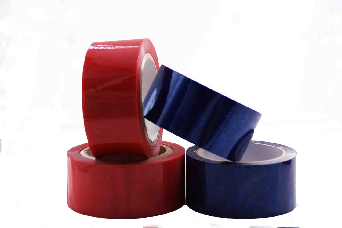 Custom Logo Blue Anti - Counterfeit Tamper Seal Tape Evident Security Sealing Tape